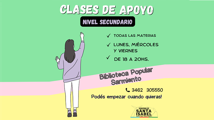 Clases de apoyo escolar